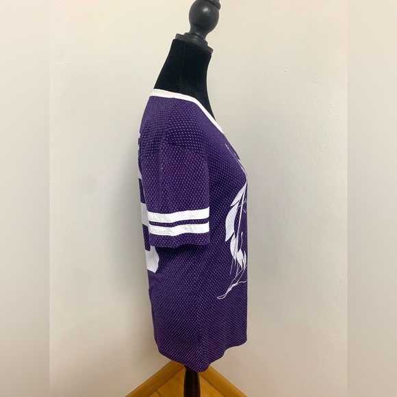 Disney Purple Short Sleeve Tee with Maleficent Design - Picture 4 of 8